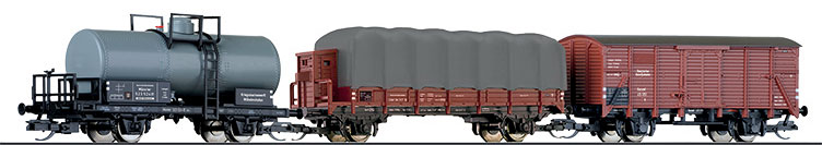 01673 Tillig Set of 3 freight cars
